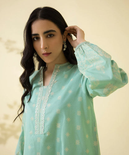 Sapphire | Unstitched 1Pc Printed Lawn Shirt | 1S-DY23V1-14
