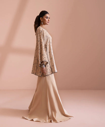 Sapphire | Unstitched 2 PIECE Dyed Extra Weft Jacquard Suit