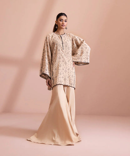 Sapphire | Unstitched 2 PIECE Dyed Extra Weft Jacquard Suit