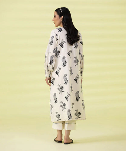 Sapphire | Unstitched 1Pc Printed Lawn Shirt | 1S-DY23ZV3-5