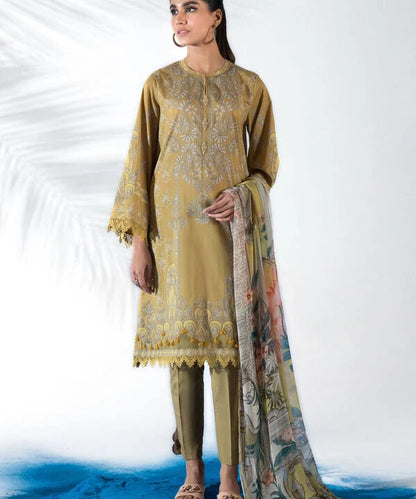 SAPPHIRE | UNSTITCHED 3 PIECE PRINTED LAWN SUIT