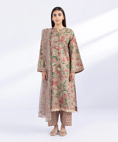 SAPPHIRE | UNSTITCHED 2 PIECE PRINTED CAMBRIC SUIT