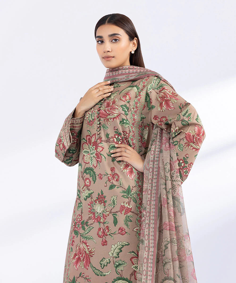 SAPPHIRE | UNSTITCHED 2 PIECE PRINTED CAMBRIC SUIT