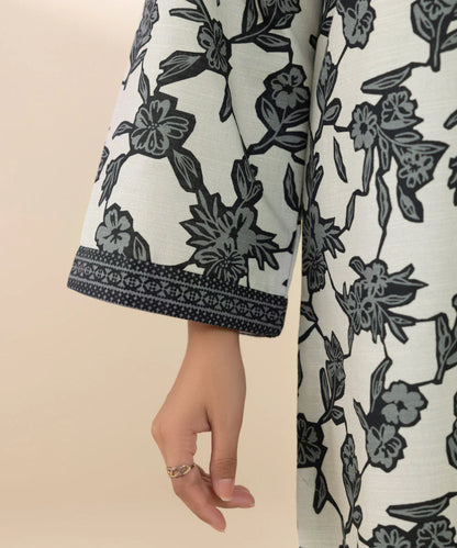 SAPPHIRE | UNSTITCHED 2 PIECE PRINTED KHADDAR SUIT