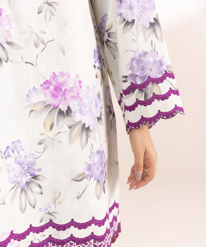 SAPPHIRE | UNSTITCHED 2 PIECE PRINTED CAMBRIC SUIT