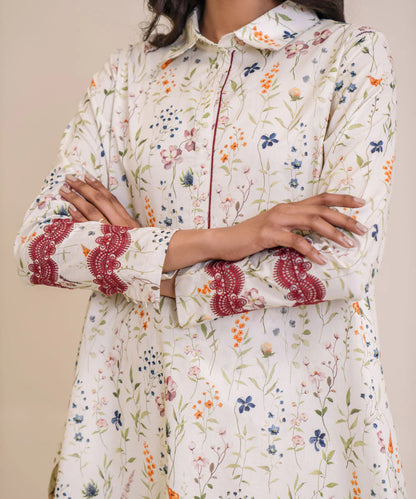 SAPPHIRE | UNSTITCHED 2 PIECE EMBROIDERED LAWN SUIT