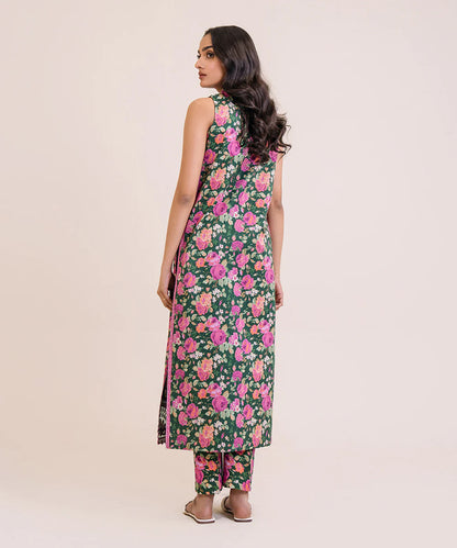 SAPPHIRE | UNSTITCHED 2 PIECE EMBROIDERED LAWN SUIT