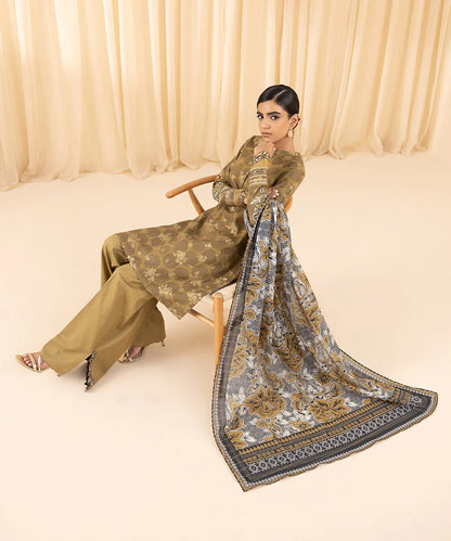 SAPPHIRE | UNSTITCHED 2 PIECE EMBROIDERED JACQUARD SUIT