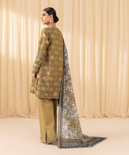 SAPPHIRE | UNSTITCHED 2 PIECE EMBROIDERED JACQUARD SUIT