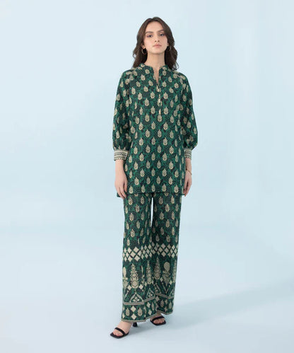 SAPPHIRE | UNSTITCHED 2 PIECE PRINTED CAMBRIC SUIT