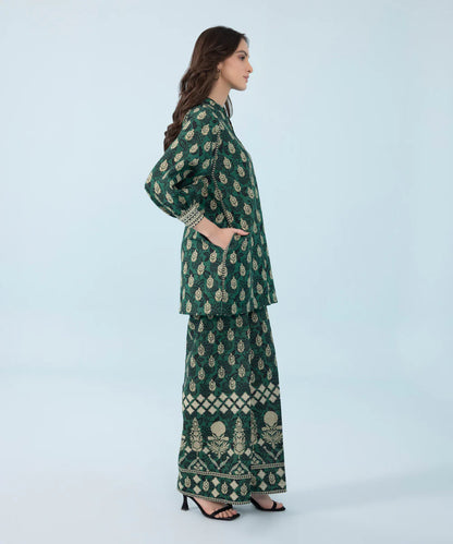SAPPHIRE | UNSTITCHED 2 PIECE PRINTED CAMBRIC SUIT
