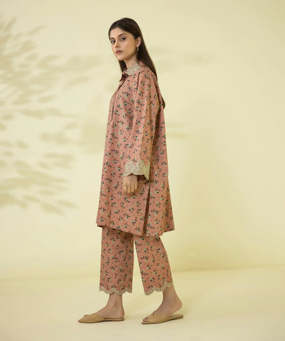 Sapphire | Unstitched 2Pc Embroidered Cambric Suit – Shirt & Trouser | 2TE-SG23V1-1R