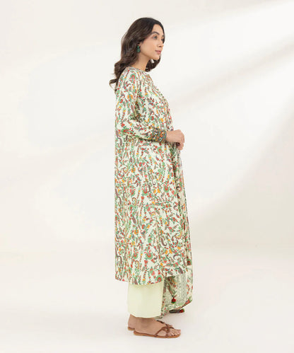 Sapphire | Unstitched 3Pc Printed Lawn Suit | 3DG-DAY23V2-4B