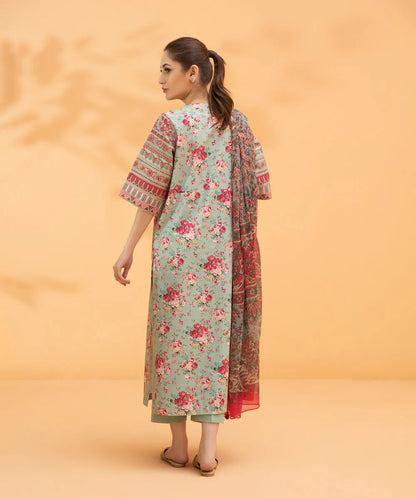 SAPPHIRE | UNSTITCHED 3 PIECE PRINTED LAWN SUIT
