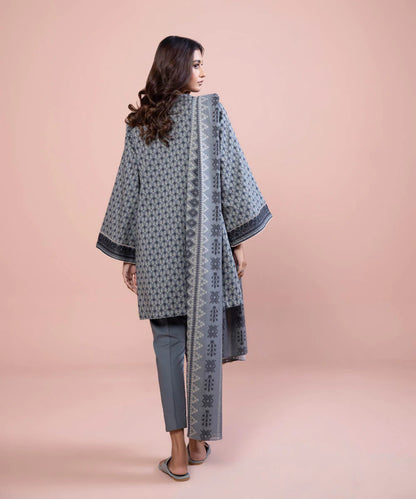 Sapphire | Unstitched 3Pc Printed Lawn Suit | 3P-DY23ZV0-9-R