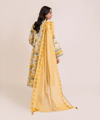 SAPPHIRE | UNSTITCHED 3 PIECE EMBROIDERED LAWN SUIT