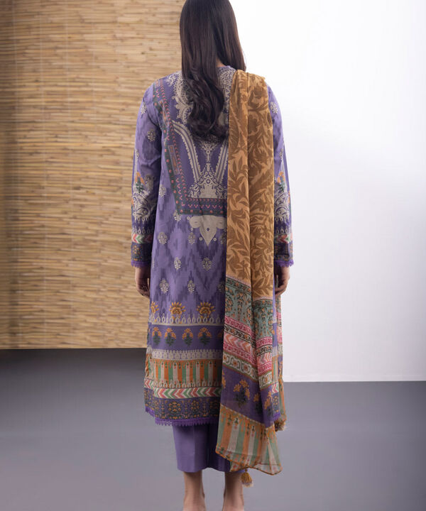SAPPHIRE | UNSTITCHED 3 PIECE PRINTED LAWN SUIT