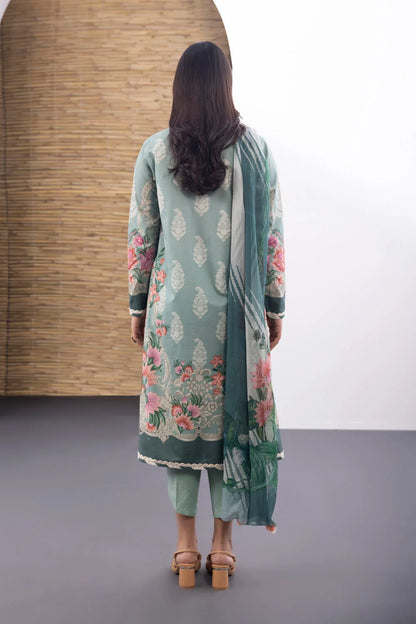 SAPPHIRE | UNSTITCHED 3 PIECE PRINTED LAWN SUIT