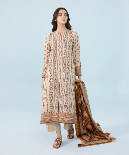 SAPPHIRE | UNSTITCHED 3 PIECE PRINTED LAWN SUIT