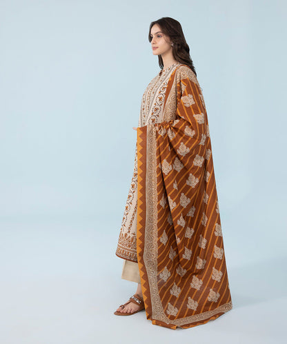 SAPPHIRE | UNSTITCHED 3 PIECE PRINTED LAWN SUIT