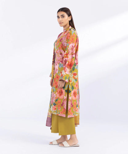 SAPPHIRE | UNSTITCHED 2 PIECE PRINTED CAMBRIC SUIT