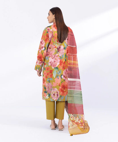 SAPPHIRE | UNSTITCHED 2 PIECE PRINTED CAMBRIC SUIT