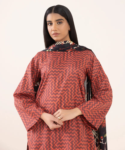 SAPPHIRE | UNSTITCHED 3 PIECE PRINTED LAWN SUIT
