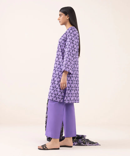 SAPPHIRE | UNSTITCHED 3 PIECE PRINTED LAWN SUIT