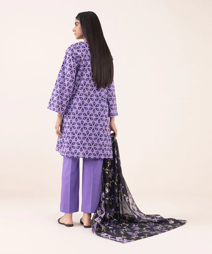 SAPPHIRE | UNSTITCHED 3 PIECE PRINTED LAWN SUIT
