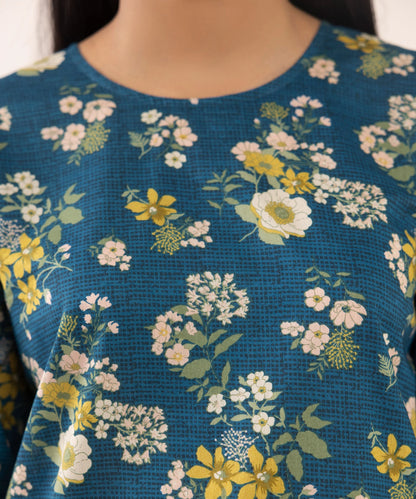 SAPPHIRE | UNSTITCHED 3 PIECE PRINTED LAWN SUIT