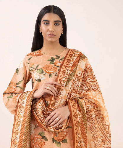 SAPPHIRE | UNSTITCHED 3 PIECE PRINTED LAWN SUIT