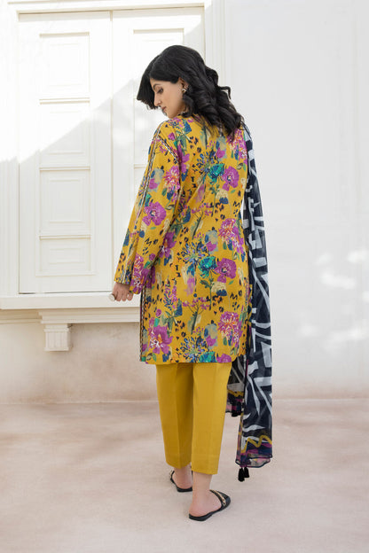 SAPPHIRE | UNSTITCHED 3 PIECE PRINTED LAWN SUIT