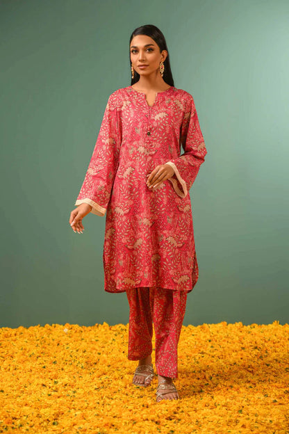 Nishat | 2 Piece Unstitched Printed Lawn - Shirt & Trouser | 42301601