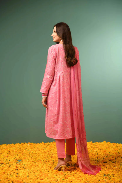 Nishat | 3 Piece Unstitched Printed Lawn Suit | 42301659