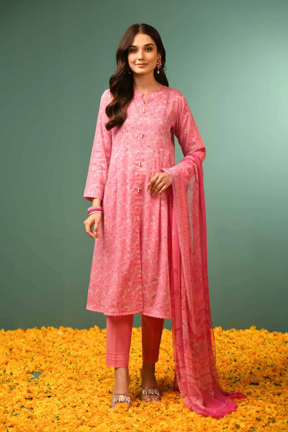 Nishat | 3 Piece Unstitched Printed Lawn Suit | 42301659