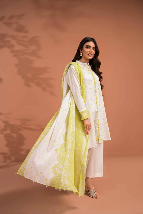 Nishat | 3 Piece Unstitched Printed Lawn Suit | 42301692