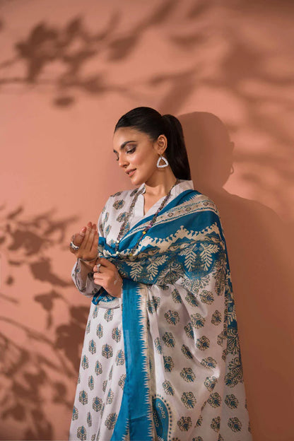 Nishat | 3 Piece Unstitched Printed Lawn Suit | 42301699