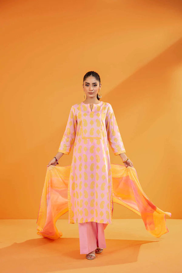Nishat | 3 Piece Unstitched Printed Lawn Suit | 42301709