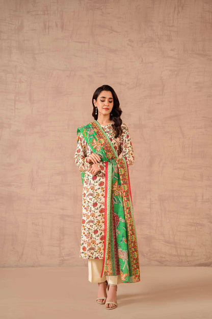 Nishat | 3 Piece Unstitched Printed Lawn Suit | 42301751