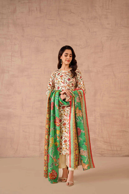 Nishat | 3 Piece Unstitched Printed Lawn Suit | 42301751