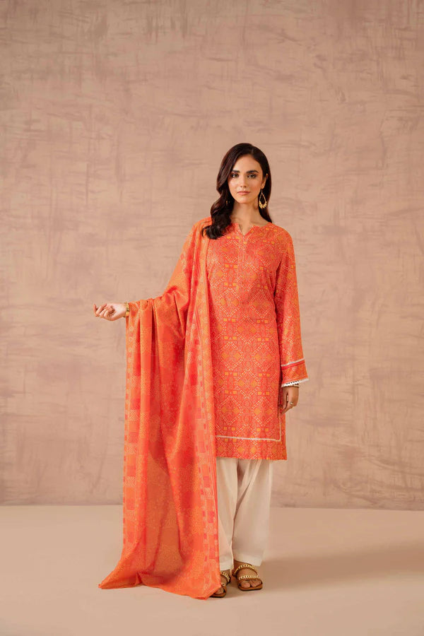 Nishat | 3 Piece Unstitched Printed Lawn Suit | 42301754