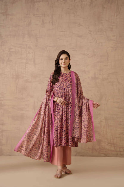 Nishat | 3 Piece Unstitched Printed Lawn Suit | 42301755
