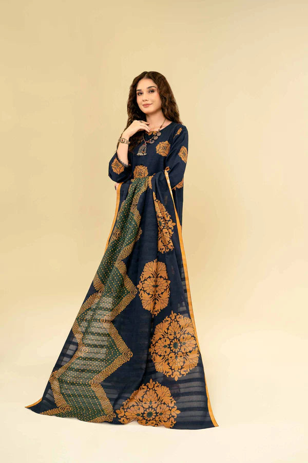 Nishat | 3 Piece Unstitched Printed Lawn Suit | 42301828