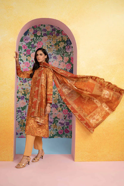Nishat | 3 Piece Unstitched Printed Lawn Suit | 42301842