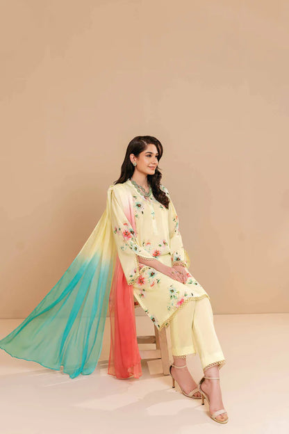 Nishat | 3 Piece Unstitched Digital Printed Lawn Suit | 42301898
