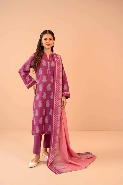 Nishat | 3 Piece Unstitched Printed Khaddar Suit | 42303284