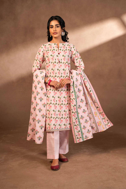 Nishat | 3 Piece Unstitched Printed Khaddar Suit | 42306482