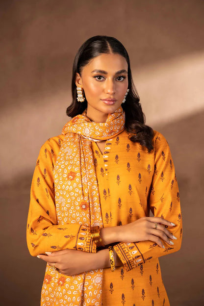 Nishat | 3 Piece Unstitched Printed Khaddar Suit | 42306487