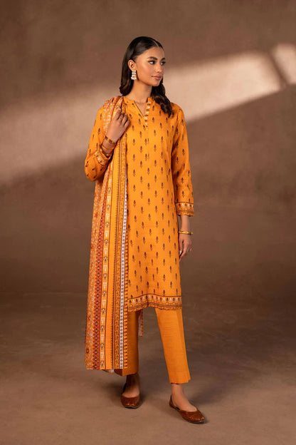 Nishat | 3 Piece Unstitched Printed Khaddar Suit | 42306487