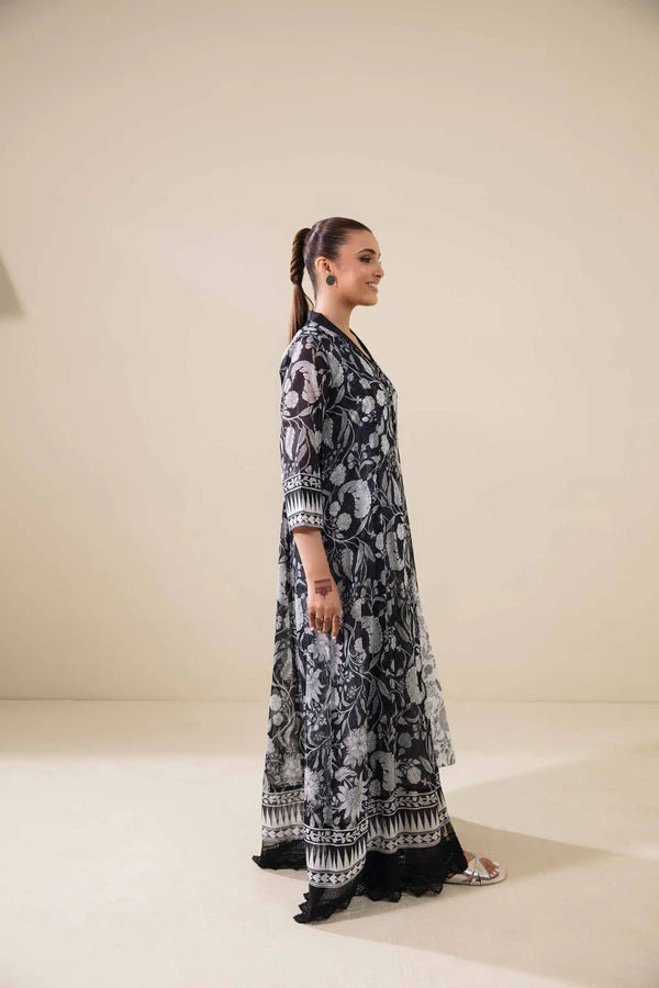 NISHAT | 2 PIECE UNSTITCHED PRINTED LAWN SUIT